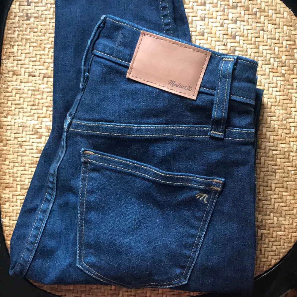 10” Madewell High Rise Skinny Skinny  Jeans